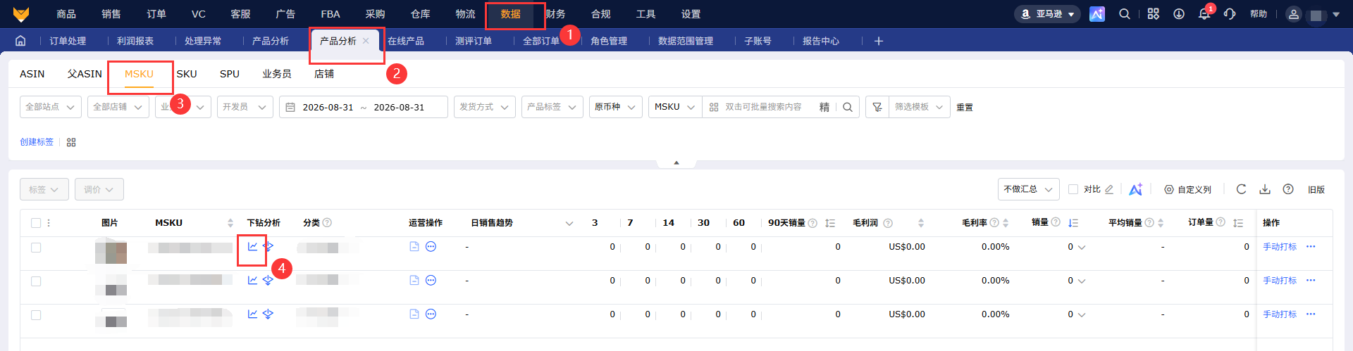 亚马逊ASIN数据怎么多维度分析?赛狐ERP新版产品分析一站式助力