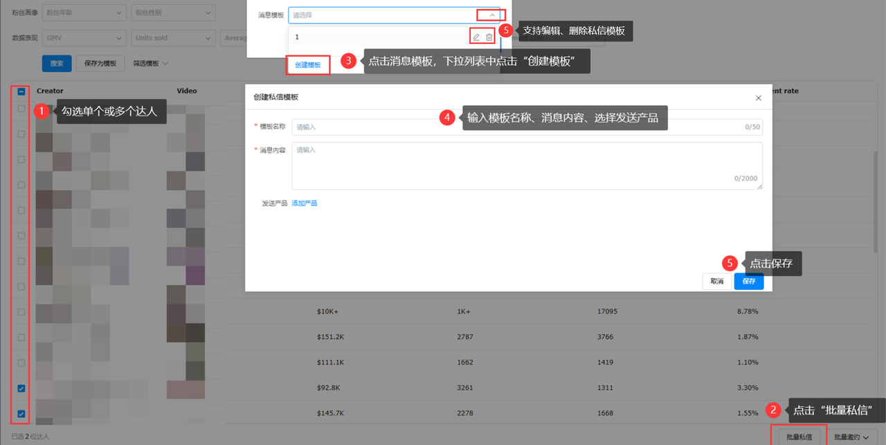 知道TikTok跨境电商小店卖什么之后，赛狐ERP达人管理工具高效运营