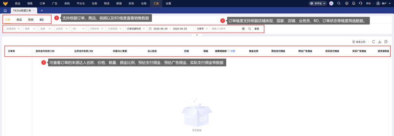 TK达人邀约神器赛狐ERP归因复盘