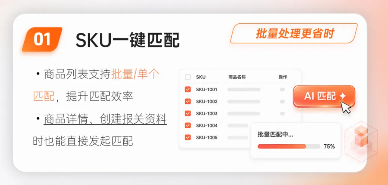 赛狐ERPAI智能匹配HSCode编码