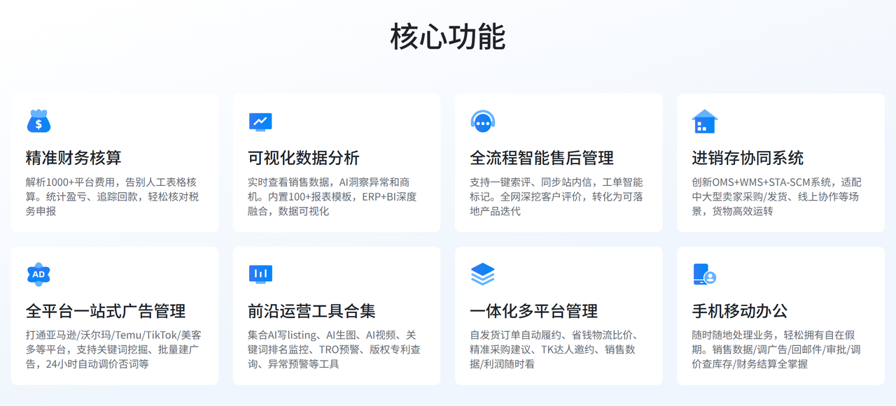 跨境电商多平台特殊功能工具赛狐ERP